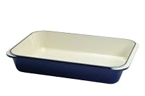 Chasseur Cast Iron 32.5 x 21.5 x 5.5 cm Cobalt Blue Roasting Dish