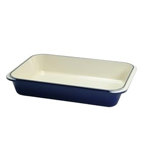 Chasseur Cast Iron 32.5 x 21.5 x 5.5 cm Cobalt Blue Roasting Dish