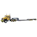 Mack Granite 3 Axle Lowboy Trailer 1/34 Komatsu Diecast #10-3750