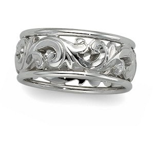 open work wedding ring
