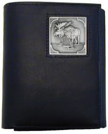 SiskiyouLeather Tri-fold Wallet - Moose
