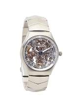 Android Challenger Skeleton Automatic Two Tone Brushed Finish Mens Watch