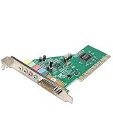 32-Bit 4-Channel CS4281-CQ Chipset PCI Sound Card