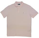 Nautica Men's Short Sleeve Solid Polo Shirt (Golf Pink)