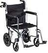 Transport Chair Expedition Aluminum Wheelchair With Loop Locks