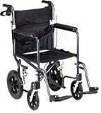 Transport Chair Expedition Aluminum Wheelchair With Loop Locks