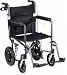 Transport Chair Expedition Aluminum Wheelchair With Loop Locks