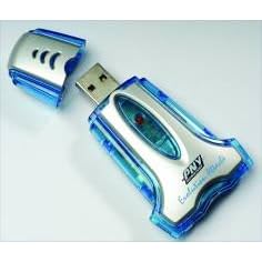 PNY 128MB Evolution Attache USB2 Storage Device plus 4 in 1 reader - SD/MMC/MS/MSPRO