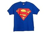 Superman Symbol Logo Mens Blue T-shirt XXL