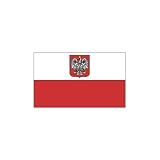 Poland State Flag and Civil Ensign 2ft x 3ft Nylon Flag