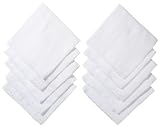 Gerber 10 Pack Flatfold Birdseye Cloth Diapers, White