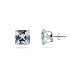 Jewelry : Eve's Addiction Pimp My Ears Large 10mm Square CZ Studs