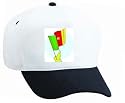 White Cap with Cameroon, country, international