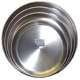 Review parthenonfoods.com  / Round Stainless Steel Pan 16 in. diam., 3 in. deep