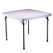 Lifetime 22315 37-Inch Square Folding Table, White Granite, 37-Inch Square Molded Top
