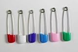 Plastic Headed Diaper Pins - 4 Pack