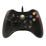 <モンスターハンター フロンティアオンライン推奨> マイクロソフト有線 ゲーム コントローラーXbox 360 Controller for Windows リキッド ブラック 52A-00006