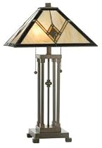 Diamond Pattern Tiffany Style Table Lamp LP31783