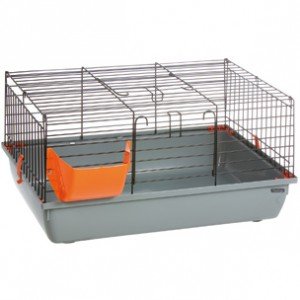 Cage Pour Lapin Hoppers Gris - Cage - 60 Cm