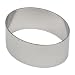 Ateco Stainless Steel Oval Form, 4- by 1.38-inches