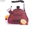 Farberware Healthy Kettle Athena 3-Quart Teakettle, Garnet