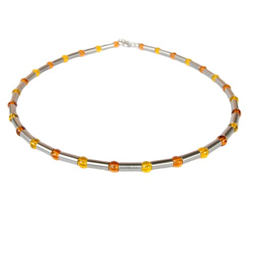 DNA-Jewels   Damen-Collier    Edelstahl   45 cm   A4461-C Preisvergleich