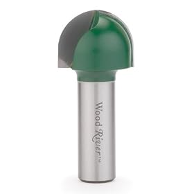 Core Box, 1/2" Diameter, 3/8" Cutting Length, 1/4" Radius, 1/4" Shank