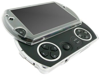 GreyMobiles Clear Crystal Hard Skin Case For Sony PSP GO 16GB WITH SCREEN PROTECTOR
