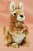 Plush Kangaroo with Baby S 8