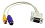 VGA zu S-VHS SVHS S-VIDEO Cinch Chinch TV Kabel Adapter