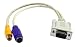 Adapter-Kabel VGA-Stecker Cinch- und S-Video S-VHS-Buchse