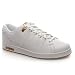K*swiss Lozan Tonguetwister - 8 Uk - White & Gold - Leather