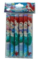 Disney Princess Ariel Writing Pens - 6pcs/pk Little Mermaid ballpoint pens