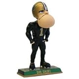 New Orleans Saints Sir Saint Forever Collectibles End Zone Edition Bobble Head