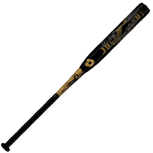 DeMarini J3 1.20 Softball Bat, Black/Gold, 34-Inch/28-Ounce On Sale