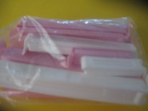 Pampered Chef Pink and White Twixit Help Whip Cancer Clip Combo Pack