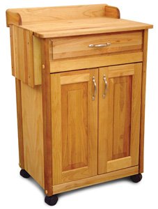Cart with Knife Rack and Backsplash by Catskill Craftsmen Inc.