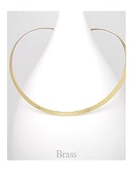 Choker Necklace In Brass