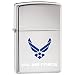 Zippo High Polish Chrome, US Air Force - Standard Issue - Lighters