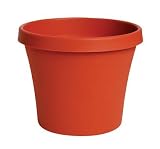 Fiskars 50006C 6-Inch Terrapot Taper Planter, Color Clay