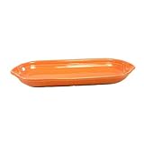 Fiesta Tangerine 499 Rectangular Tray by Fiesta
