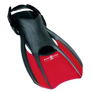 US Divers Trek travel snorkeling fin: Short bladed compact adjustable fins