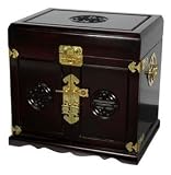 31YXAY1Z3ZL. SL160  Unique Fine Qualtiy Mothers Gift Idea for Woman Her Lady   12 Rosewood Jewelry Box w/ 4 Drawers & Shou   Dark