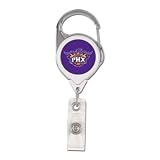 Phoenix Suns Official Retractable Badge Holder Keychain