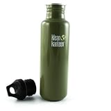 Klean Kanteen 27oz with Loop Cap Green Moss