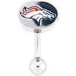 National Football League Logo Top Mount Curved Belly Ring - Denver Broncos