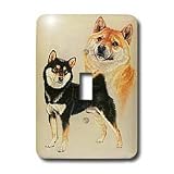 Dogs Shiba Inu - Shiba Inu - Light Switch Covers - single toggle switch