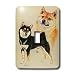 Dogs Shiba Inu - Shiba Inu - Light Switch Covers - single toggle switch