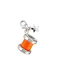 Peninsula Jewellery Tingle Silver Clip On Cotton Reel Charm