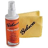 Gibson Pump Polish And Standard Polish Cloth Combo